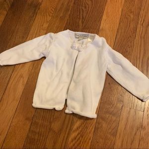 White Baby Cardigan